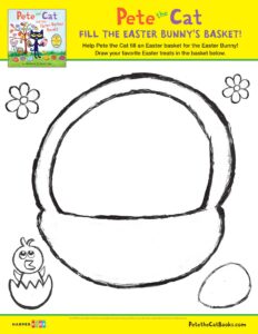 Pete the Cat Fill the Easter Bunny’s Basket