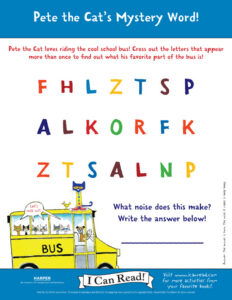 Pete the Cat: Mystery Word