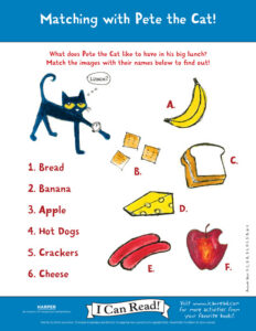 Pete the Cat: Matching